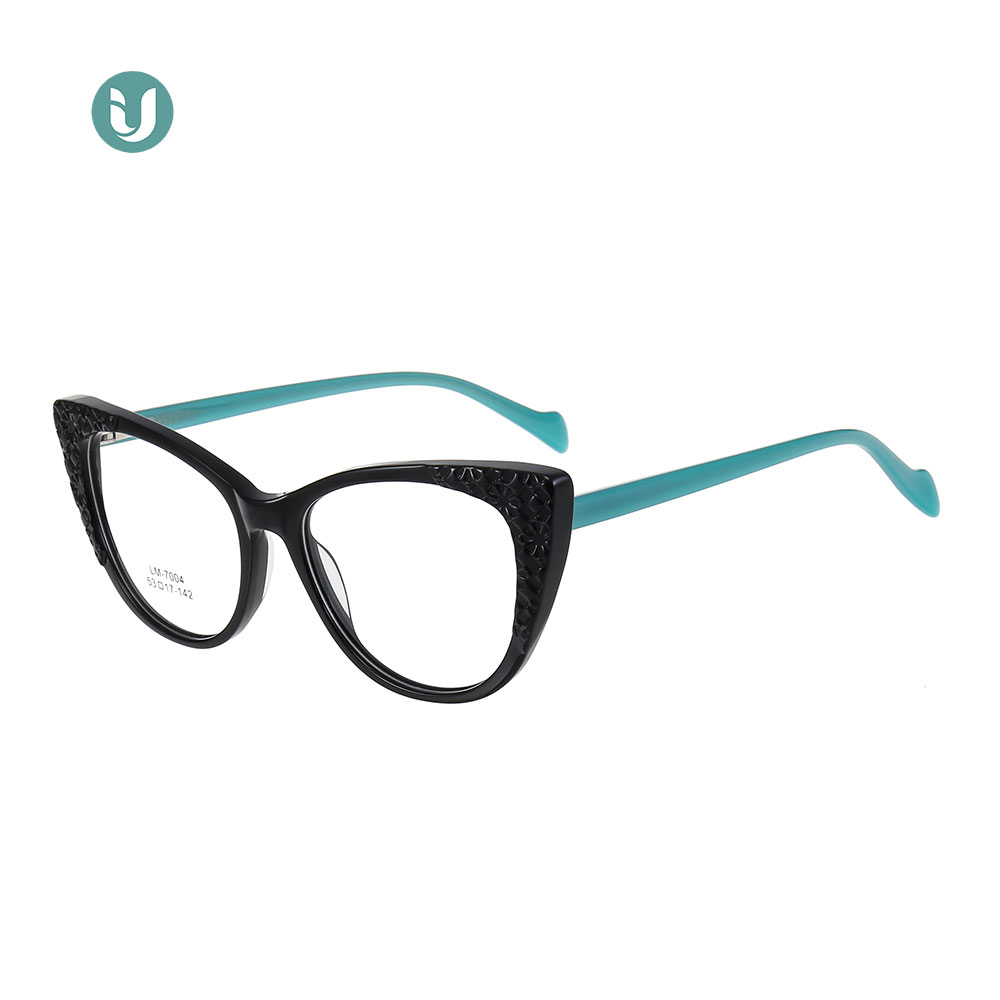 Armações de óculos de acetato por atacado LM7004