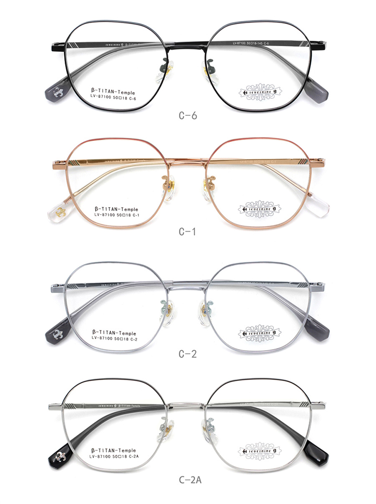 Arma&ccedil;&otilde;es &oacute;pticas de tit&acirc;nio de alta qualidade