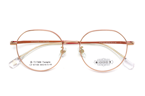 Armações de óculos de titânio no atacado 87105