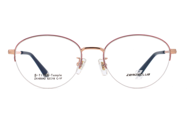 Armações de óculos de titânio no atacado 65042