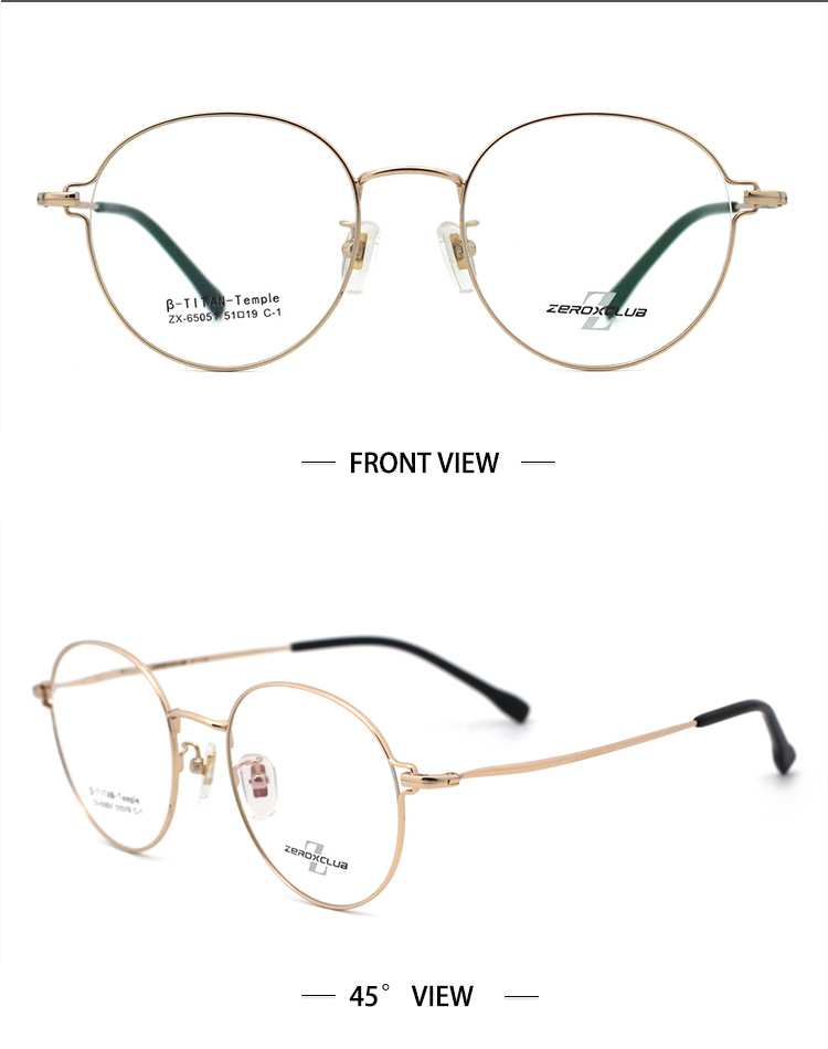 ​​Arma&ccedil;&otilde;es de &oacute;culos de tit&acirc;nio masculino SKU-C1 