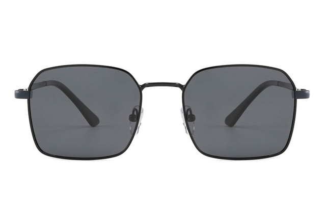 Óculos de sol quadrados de metal