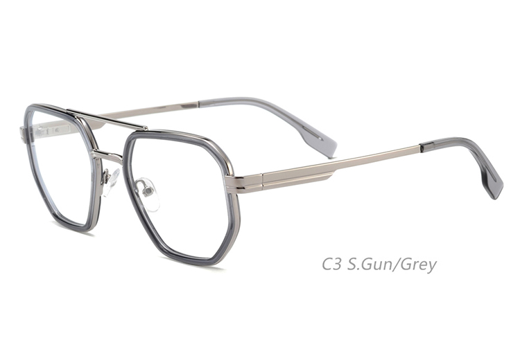 Armações de óculos de metal no atacado 4582H 