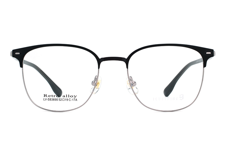 Armações de óculos de metal por atacado S83690