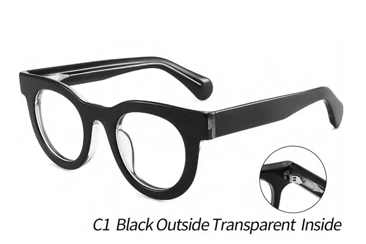 Armações de óculos de acetato no atacado YD1169