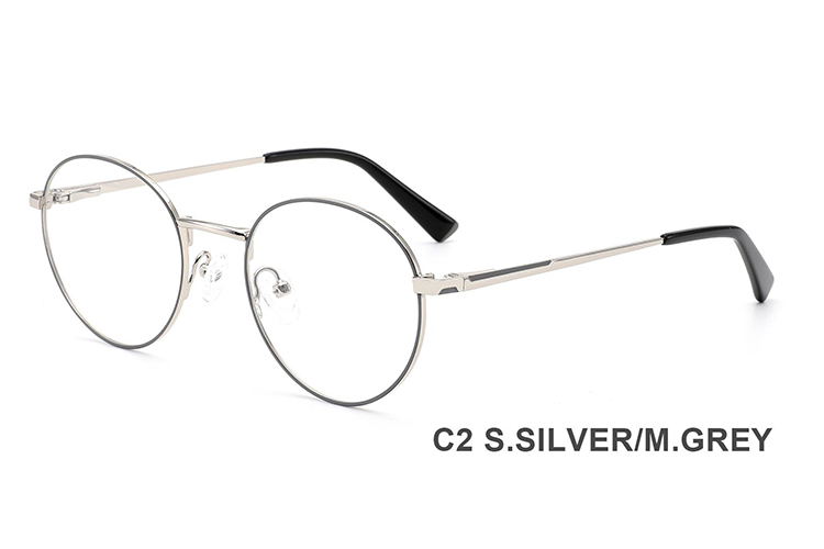 Armações de óculos de metal por atacado H8329A
