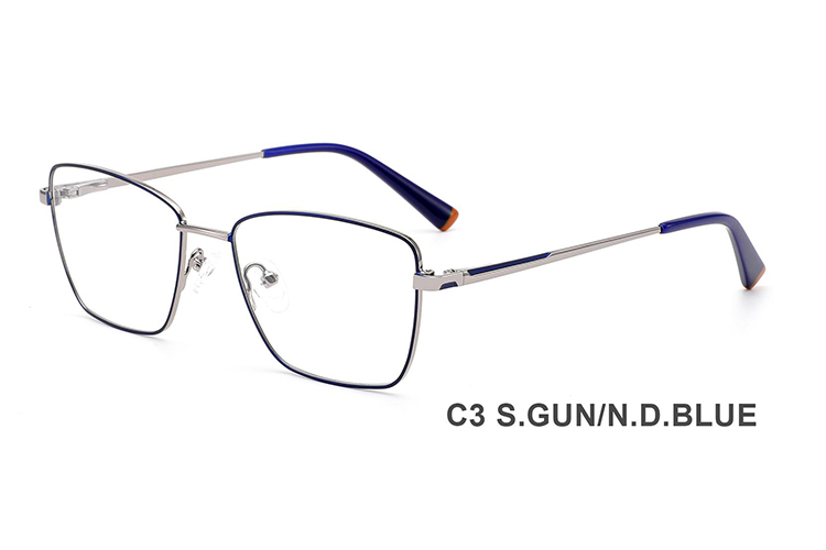 Armações de óculos de metal por atacado H8345A