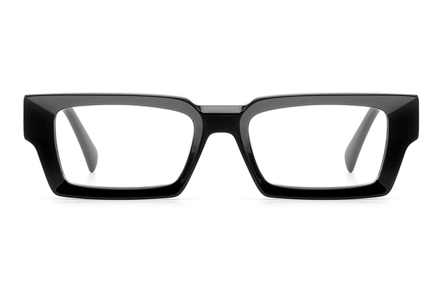 Armações de acetato preto