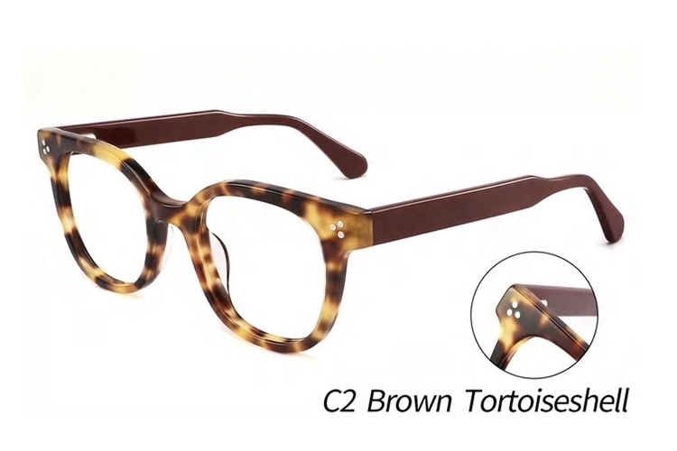 Armações de óculos de acetato por atacado FG1564