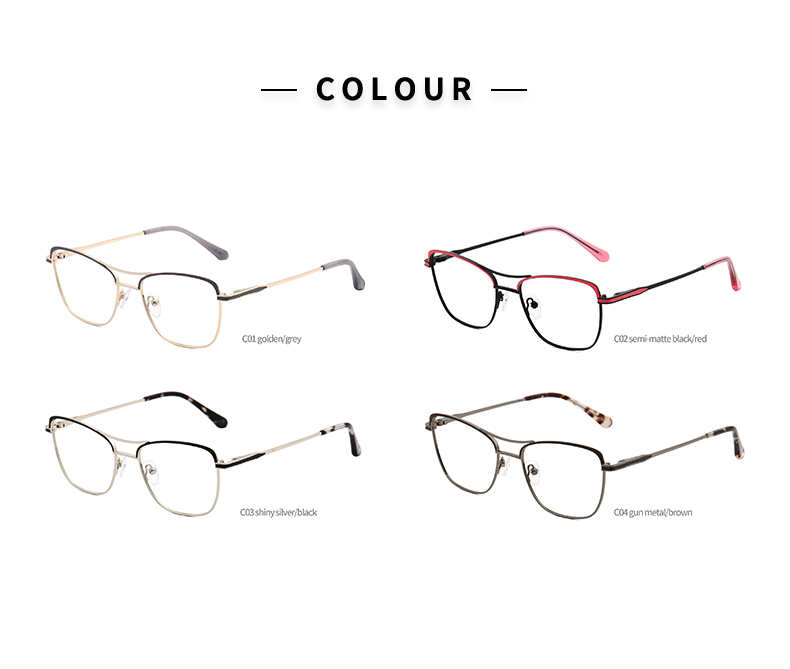 &Oacute;culos com aro de arame