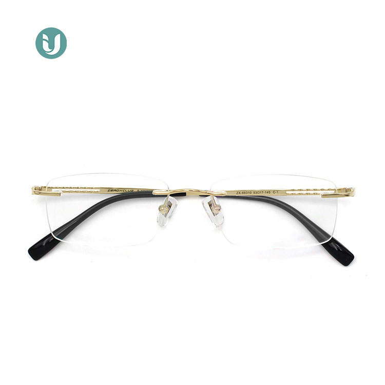 Armações de óculos de titânio por atacado 66310