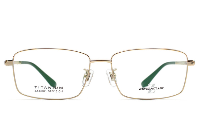 Armações de óculos de titânio no atacado 66321