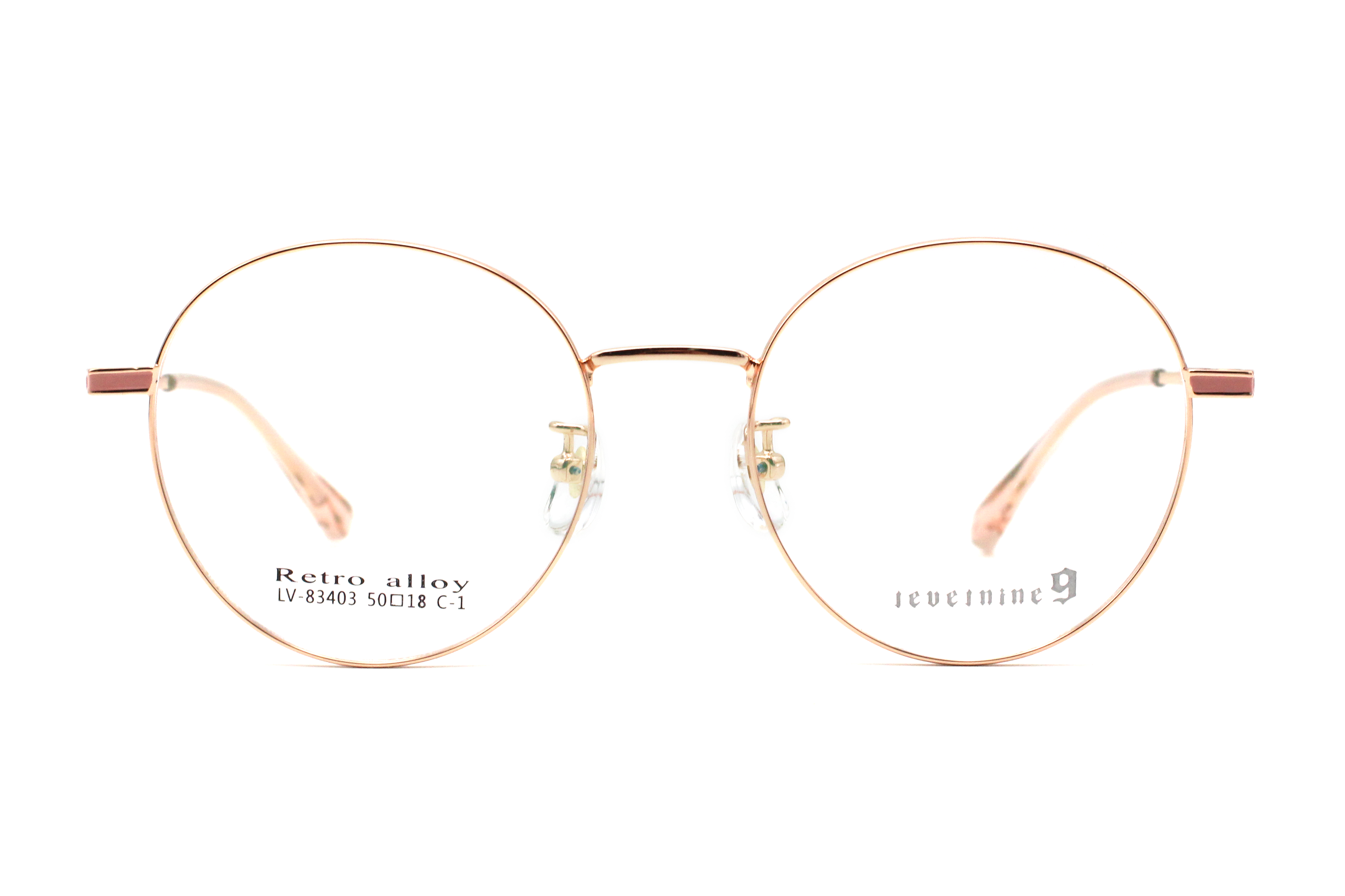 Armações de óculos de metal por atacado 83403