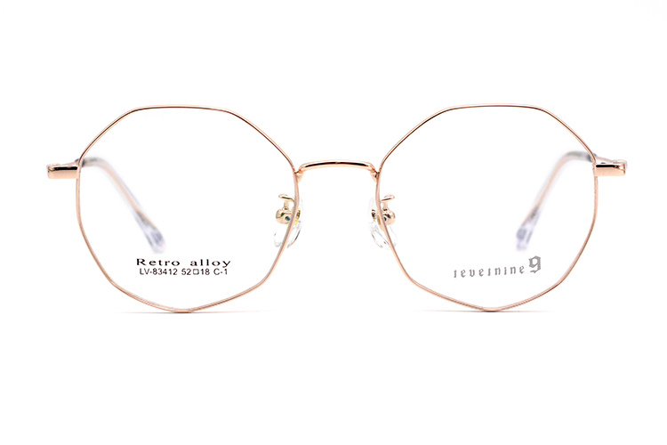 Armações de óculos de metal no atacado 83412