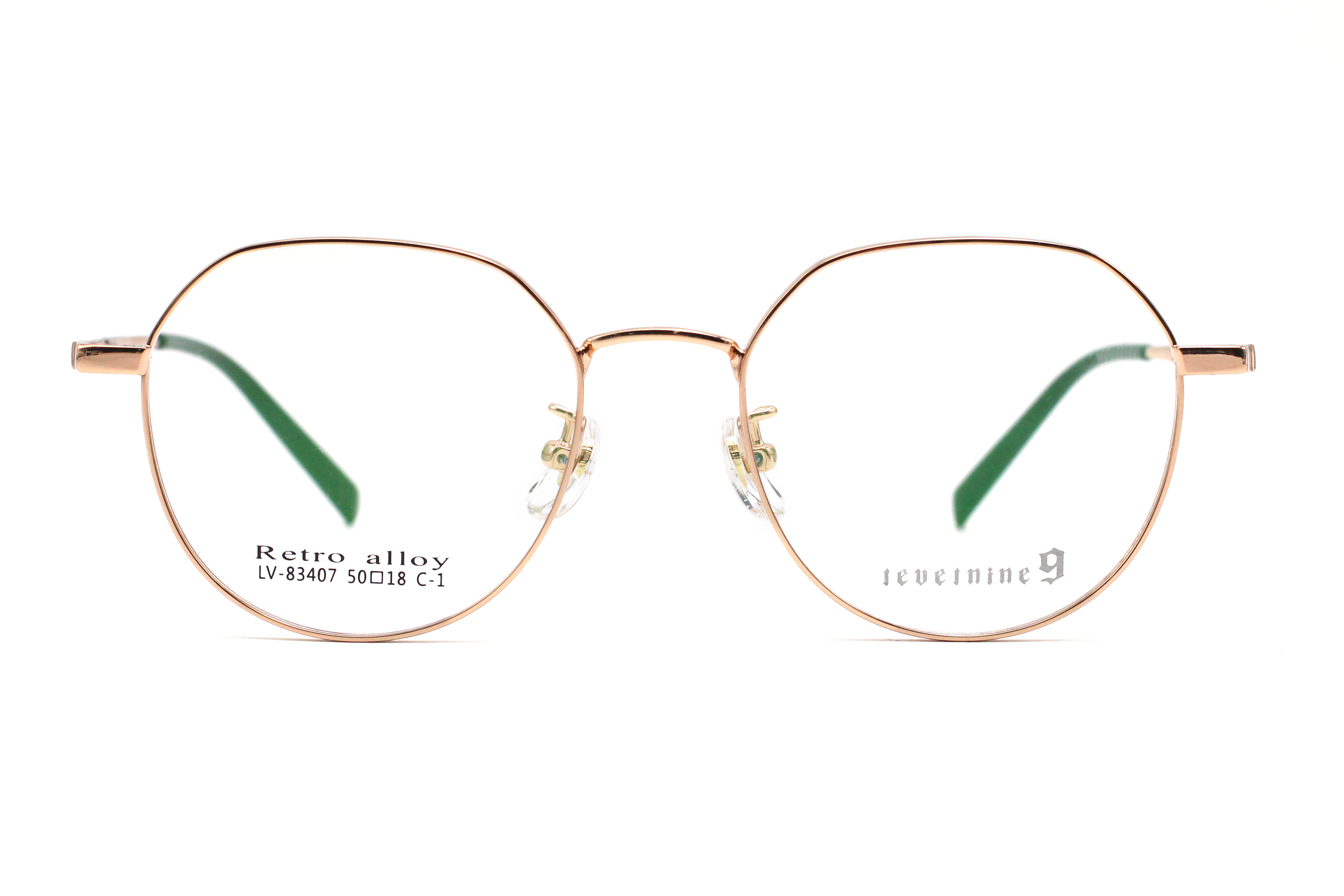 Armações de óculos de metal no atacado 83407