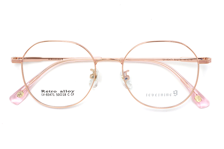 Arma&ccedil;&otilde;es met&aacute;licas &oacute;pticas de alta qualidade - ouro rosa