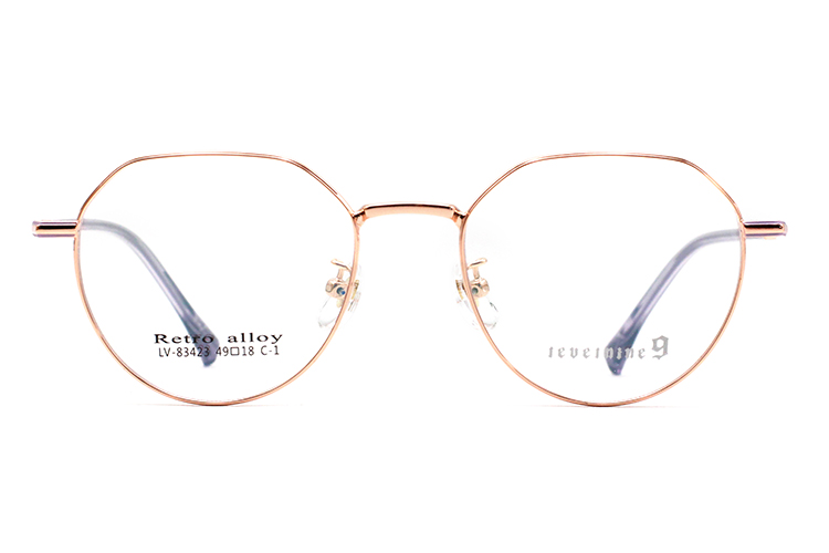 Armações de óculos de metal no atacado 83423