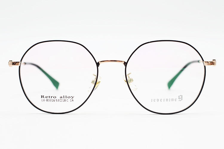 Armações de óculos de metal no atacado 83316