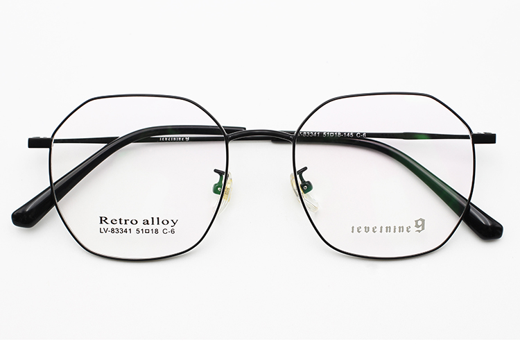 &oacute;culos de metal - Preto 