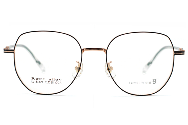 Armações de óculos de metal no atacado 83421