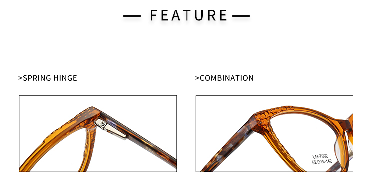 &Oacute;culos de arma&ccedil;&atilde;o transparente Cat Eye - Detalhes