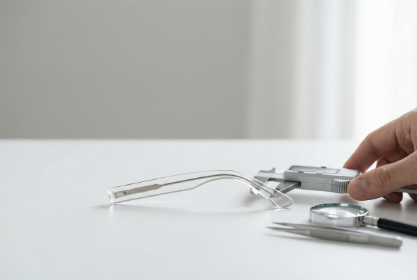 Hastes de acetato premium com refor&ccedil;o de fio central