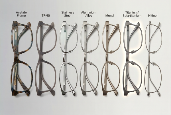 Composi&ccedil;&atilde;o material de arma&ccedil;&otilde;es de &oacute;culos