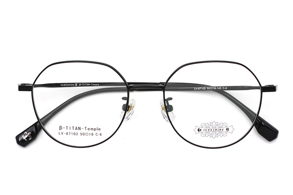 Armações de óculos de titânio no atacado 87102