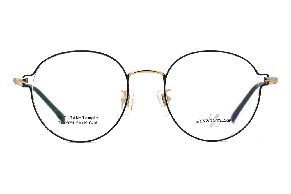 Armações de óculos de titânio no atacado 65051
