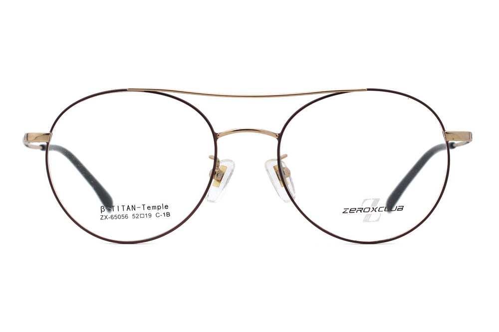 Armações de óculos de titânio no atacado 65056