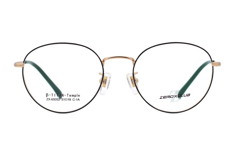 Armações de óculos de titânio no atacado 65052