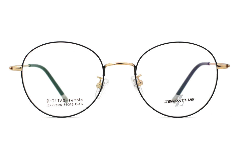 Armações de óculos de titânio no atacado 65025