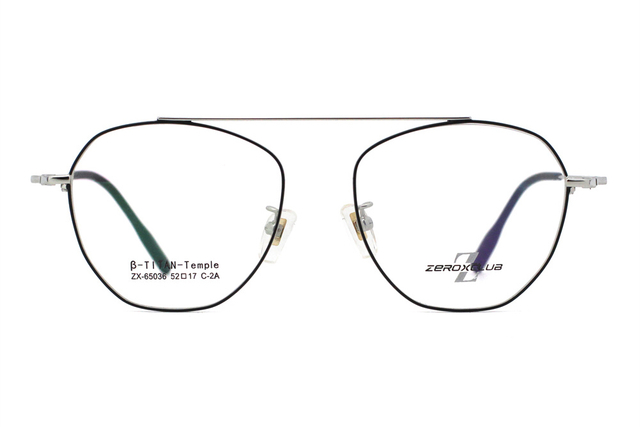 Armações de óculos de titânio no atacado 65036